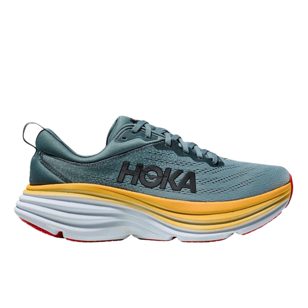 HOKA Men's Bondi 8 - Goblin Blue / Mountain Spring